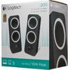 Ηχεία Υπολογιστή Logitech Z200 2.0 σε Μαύρο Χρώμα